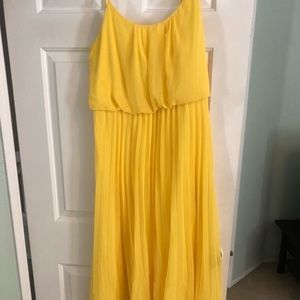 Bisou Bisou Yellow Maxi Dress
